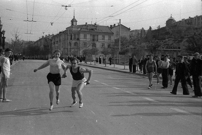 Комбинированная эстафета на призы газеты Слава Севастополя. 1958 г.