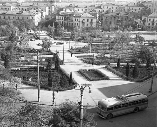 Комсомольский парк. 60-е годы