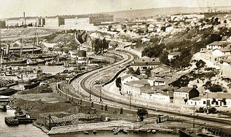 Корабельный спуск. Начало 20-го века.