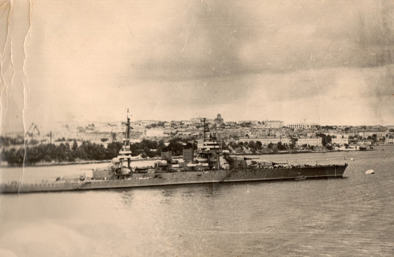 Линкор Новороссийск 1953 г.