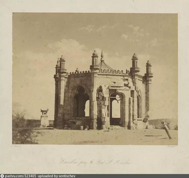 Мавританский павильон на Мичманском бульваре (Матросском) 1856 г.