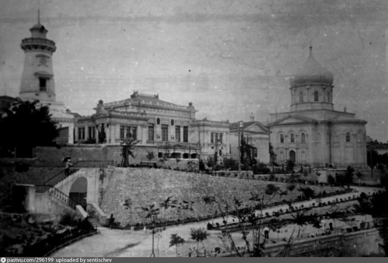 Минная башня, Музей ЧФ, храм святого Михаила. Конец 19-го века.