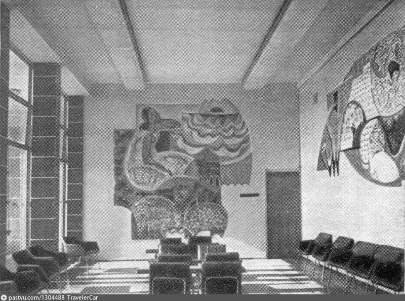 Морвокзал. Интерьер Конец 60-х