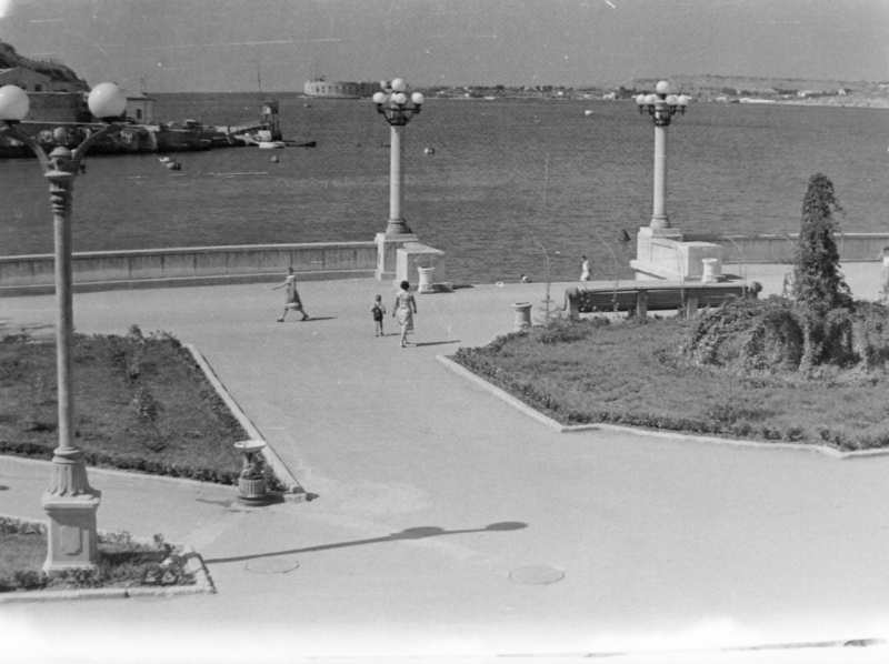 Набережная Корнилова. 1960 г.