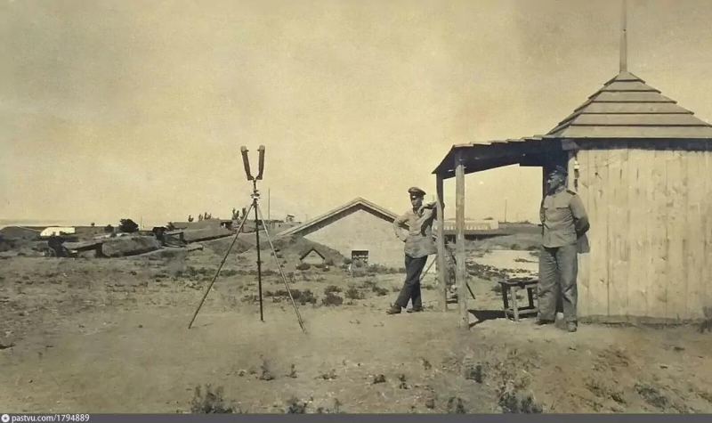 Немецкий наблюдательный пункт в Северном укреплении. 1918 г.