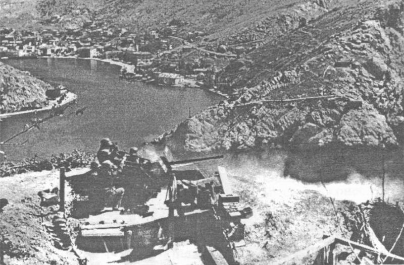 Немцы в Балаклаве. 1944 г.