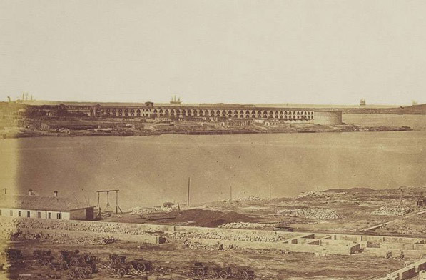 Николаевская батарея. Середина 19 века.