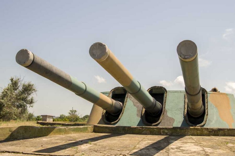 Орудийная башня 30-й батареи