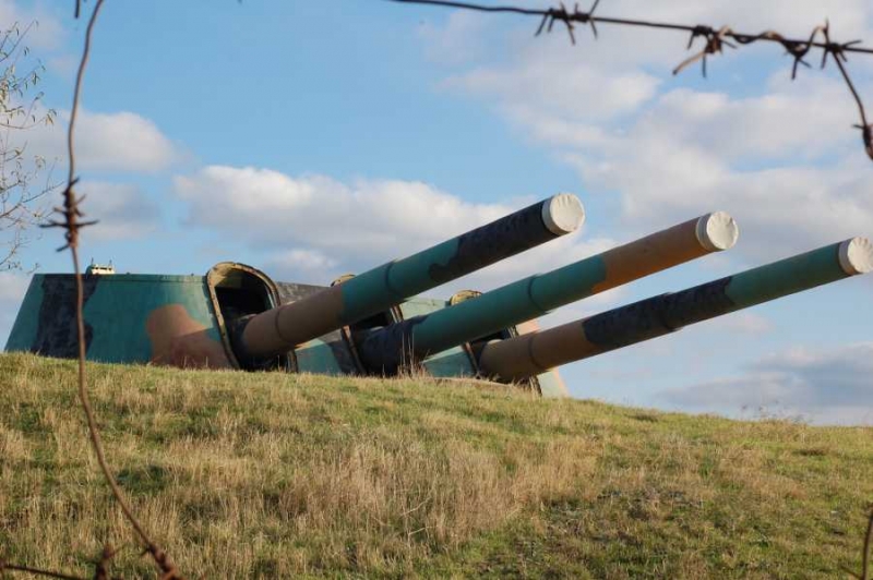 Орудийная башня на 30-й батарее