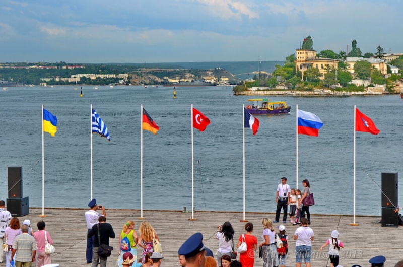 Парад военных оркестров....