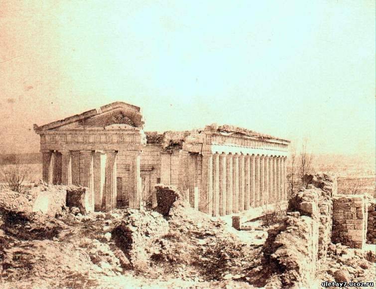 Петропавловский собор в руинах