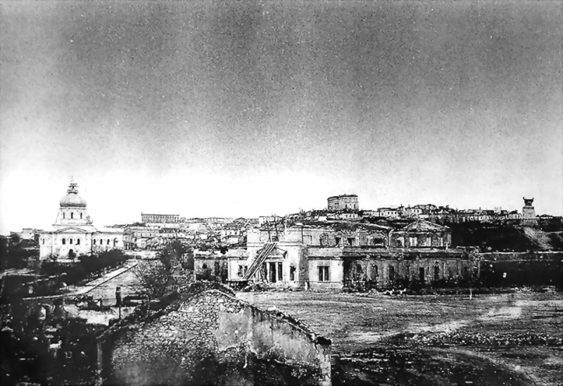 Площадь Екатерининская. 1870-е годы