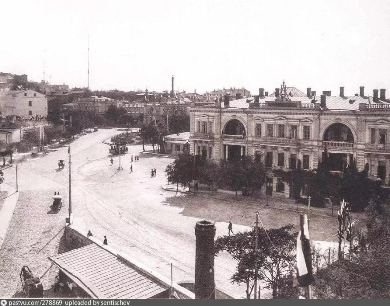 Площадь П. С. Нахимова. 1909 г.