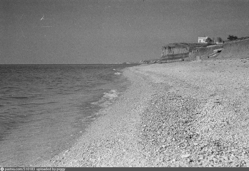 Пляж Учкуевка. 1964 г.