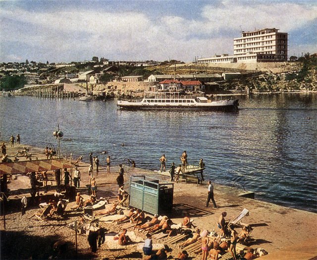 Пляж на Приморском