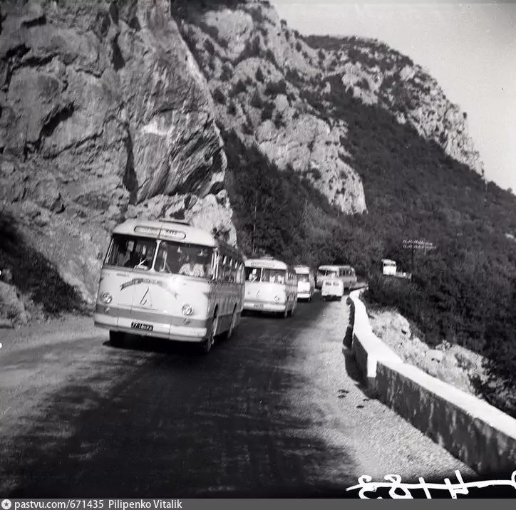 По дороге на Байдарские ворота. 1968 г.