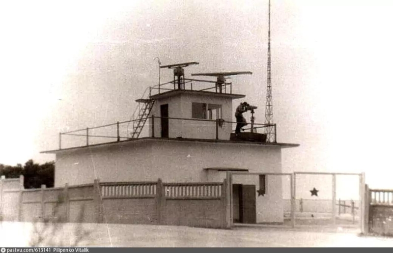 Погранзастава Ласпи. 80-е годы.