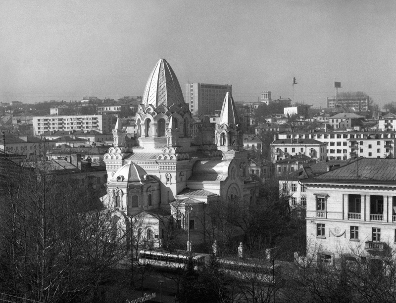 Покровский собор без крестов!!! 70-е годы