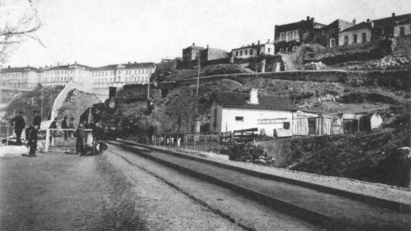 Прибытие поезда в Севастополь