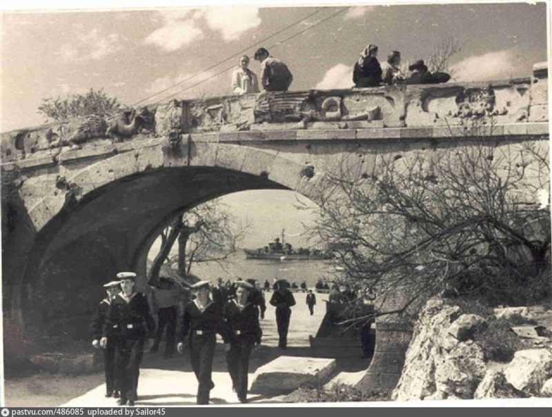 Приморский бульвар 50-е годы