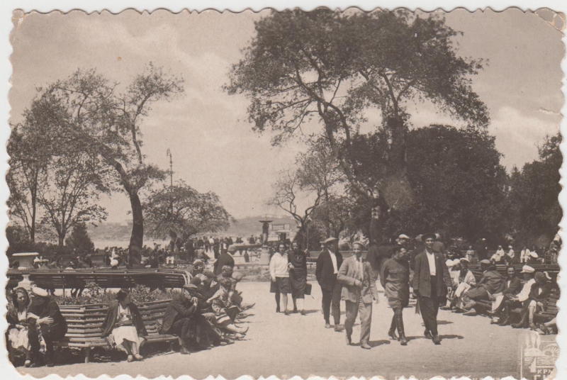 Приморский бульвар. 30-е годы.