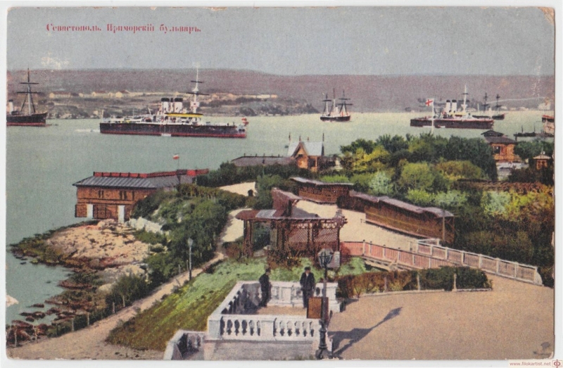 Приморский бульвар. Начало 20 века.