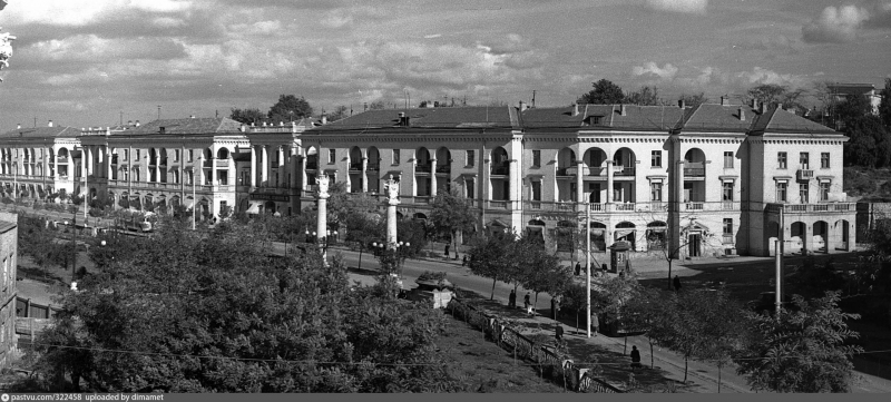 Проспект Нахимова 80-е годы