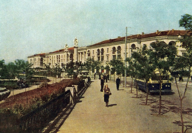 Проспект Нахимова. 50-е годы