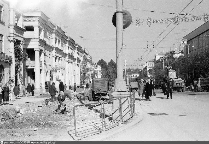 Проспект Нахимова. 60-е годы