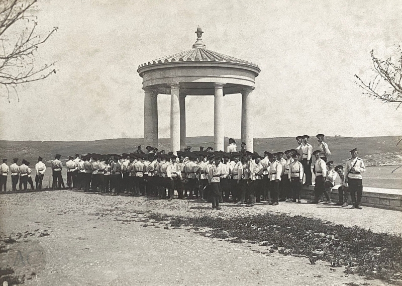 Ротонда на Первом бастионе. До революции.