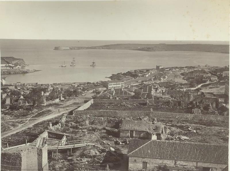 Севастополь после Крымской войны. 1857 год