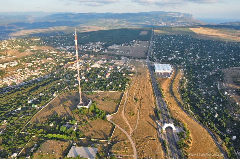 Севастопольская телевышка на Воронцовой горе