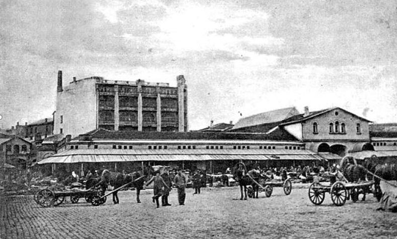 Севастопольский базар и Дом Аненкова