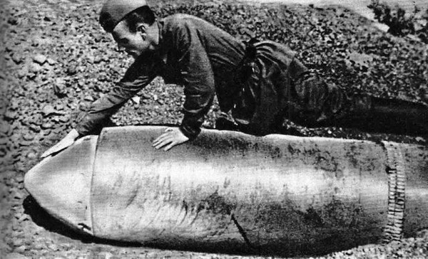 Снаряд от пушки Дора