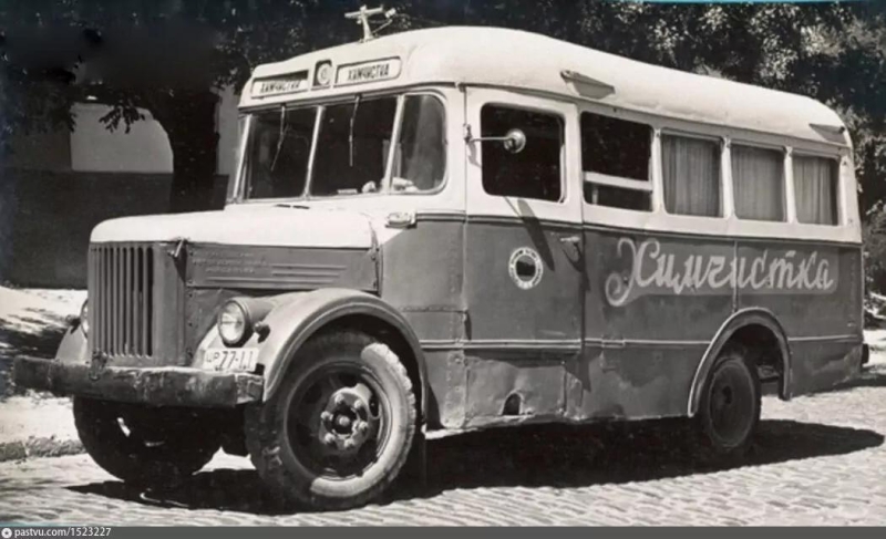 Специальный автобус для доставки заказов. 1960 г.