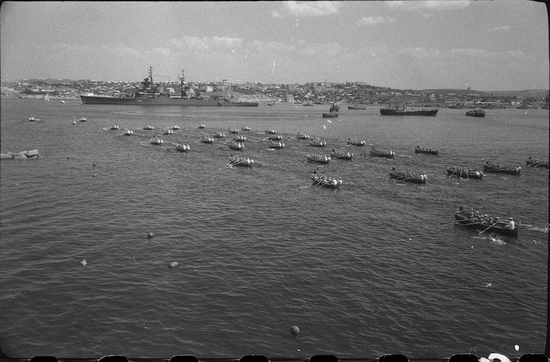 Спортивный праздник в честь Дня флота. 60-е годы.