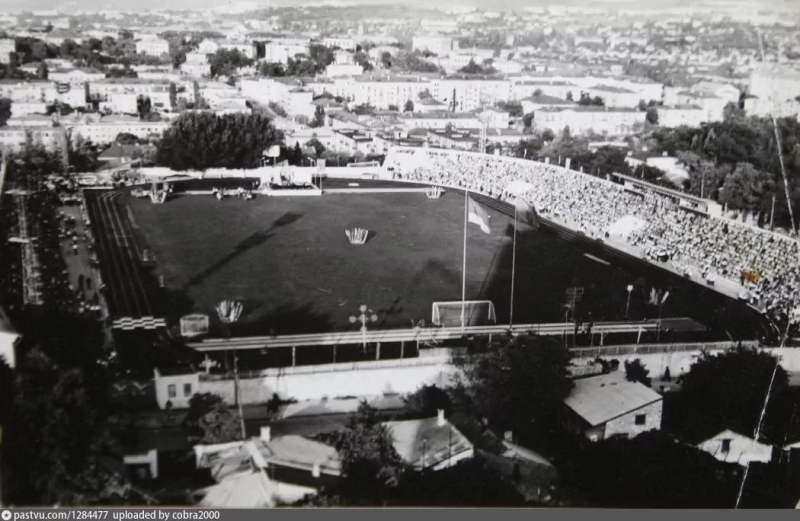 Стадион Чайка. 1973 г.