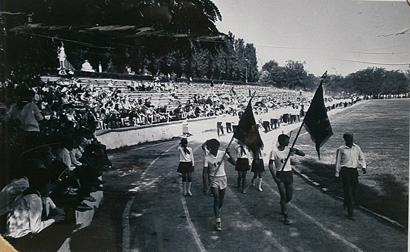 Стадион Металлист. 1973 год.