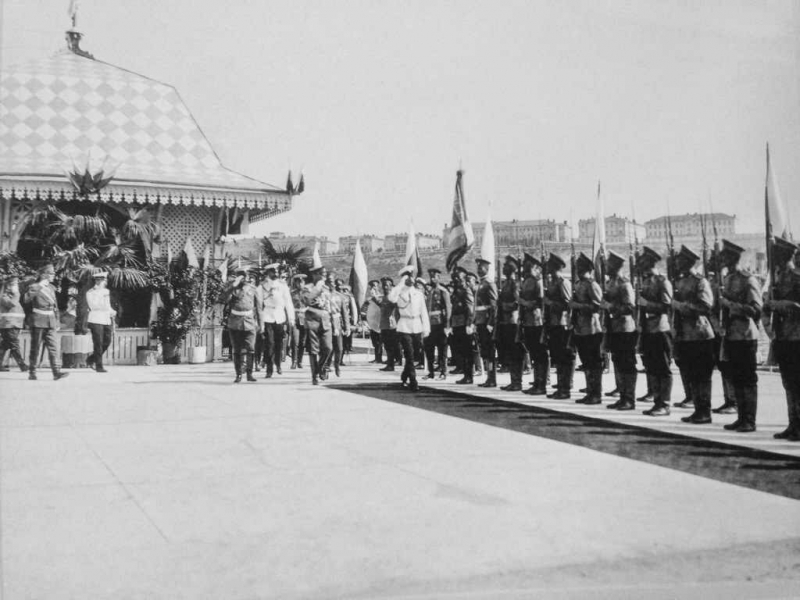 Царь Николай второй в Севастополе. 1909 г.