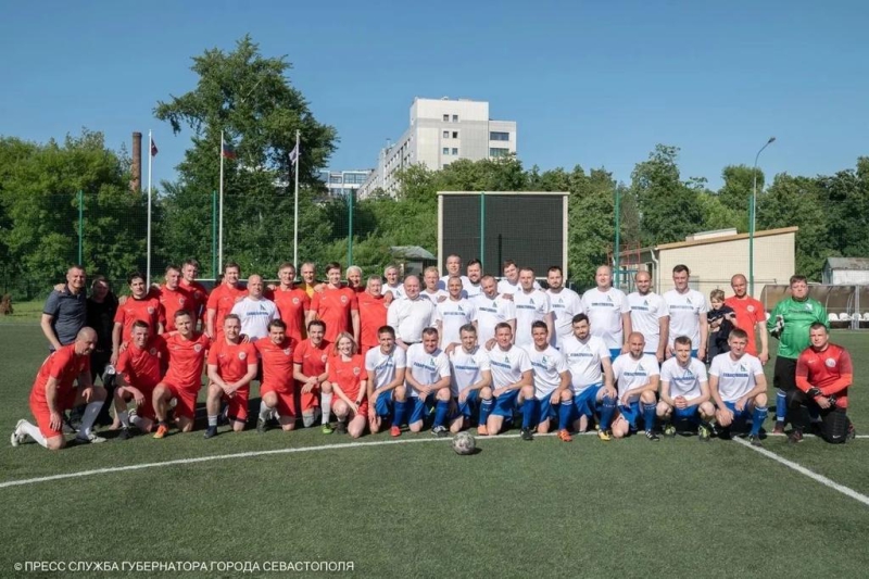 Товарищеский матч с командой Правительства Москвы. Июнь 2022 г.