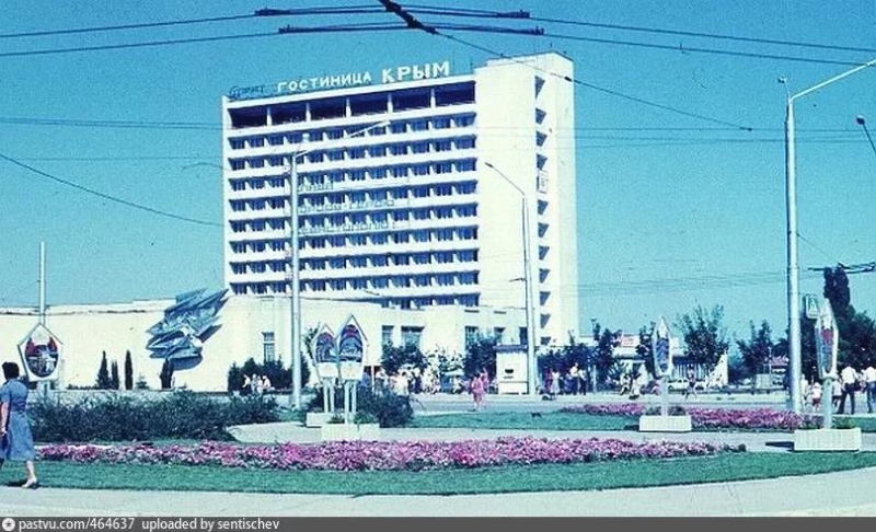 Тургостиница Крым. 1983 г.
