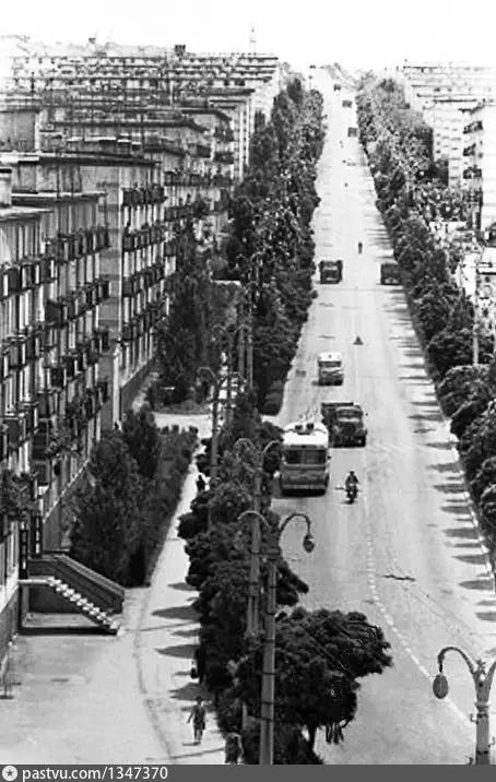 Улица Горпищенко. 1966 г.