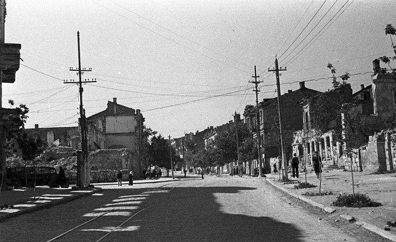 Улица Ленина. 1945 г.