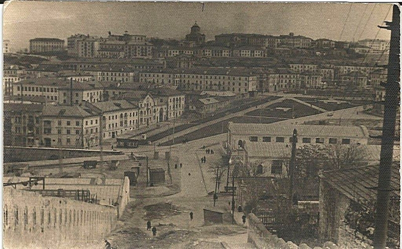 Улица Одесская,Крепостной переулок. Начало 60-х