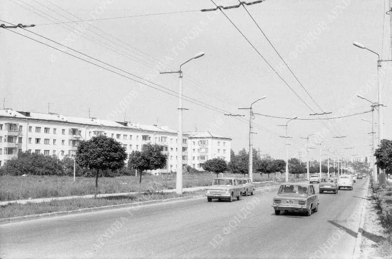 Улица Руднева 80-е годы