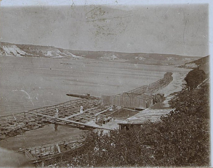 Устричный завод возле Килен - бухты. 1912 г.