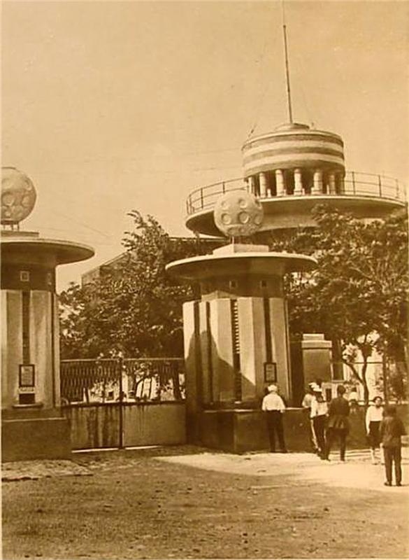 Вход на водную станцию флота. 1930-е годы