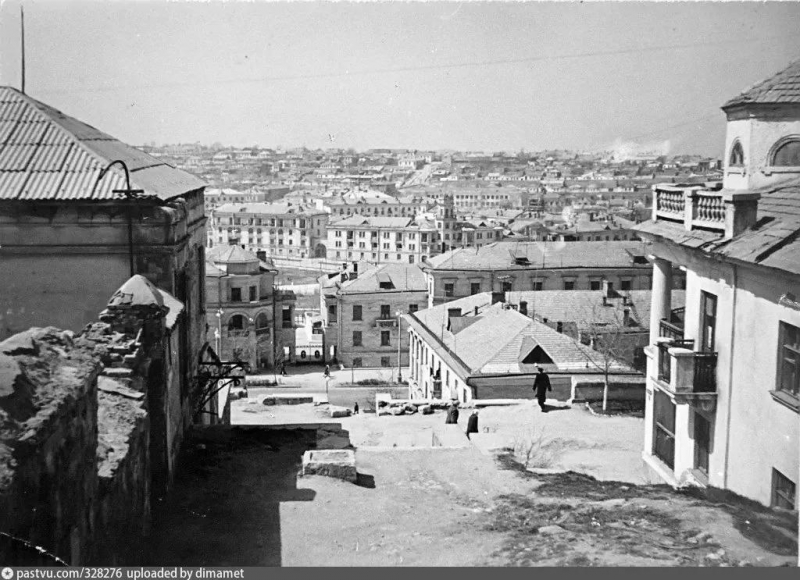 Вид с улицы Марата на Большую Морскую. 1960 г