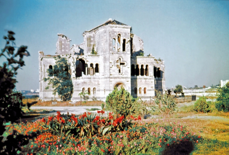 Владимирский собор в Херсонессе в 1988 году.