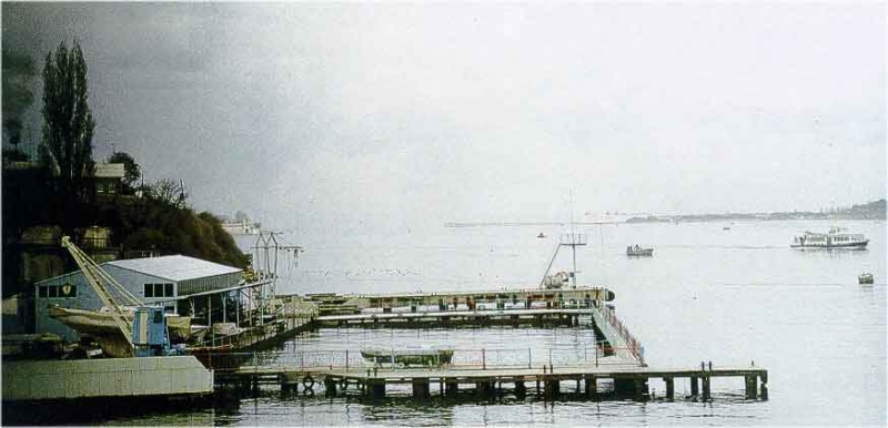 Водная станция Севморзавода. 1980-е годы